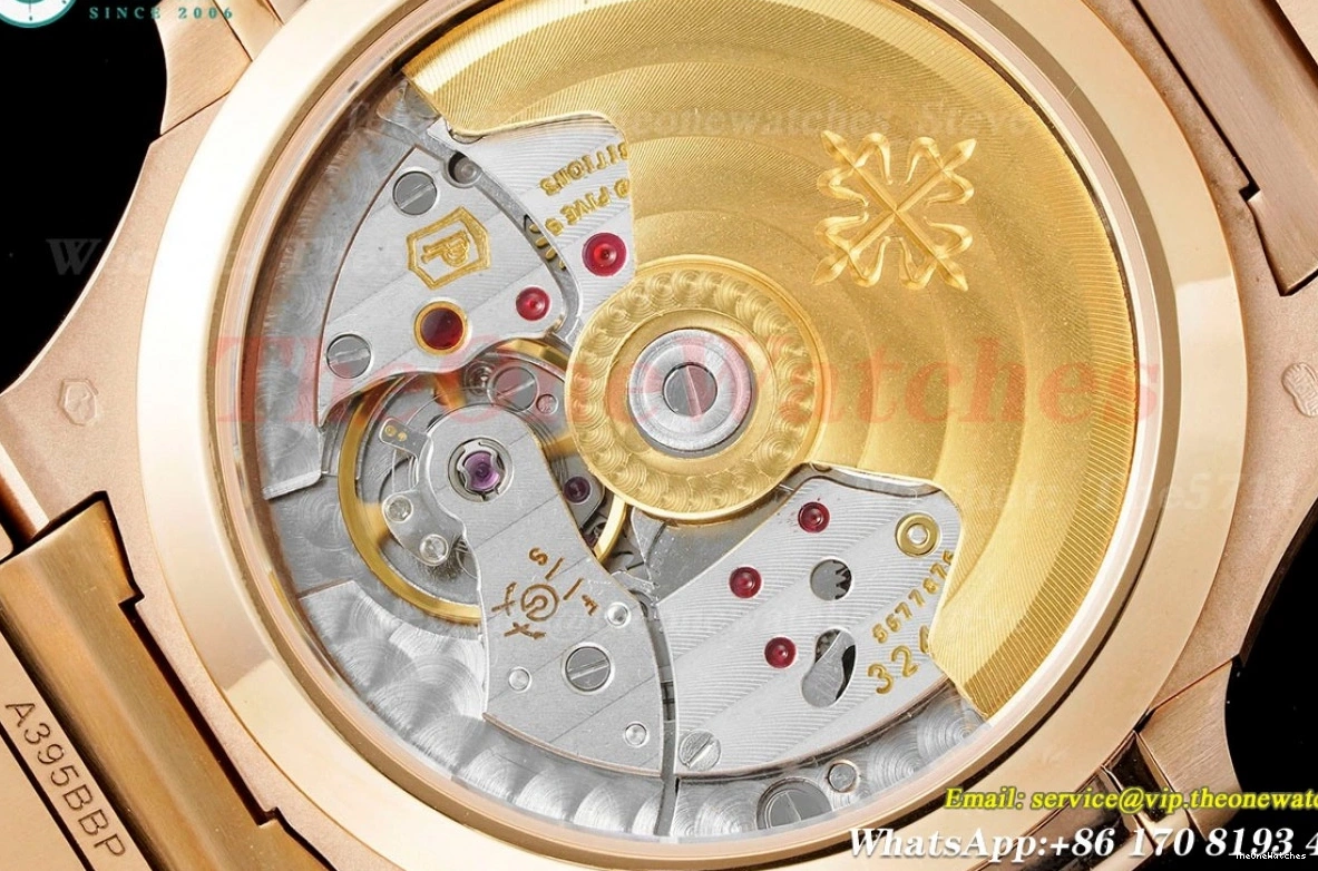 RG 324SC 35mm RG White Textured 7118 Dial PPF Nautilus 0402